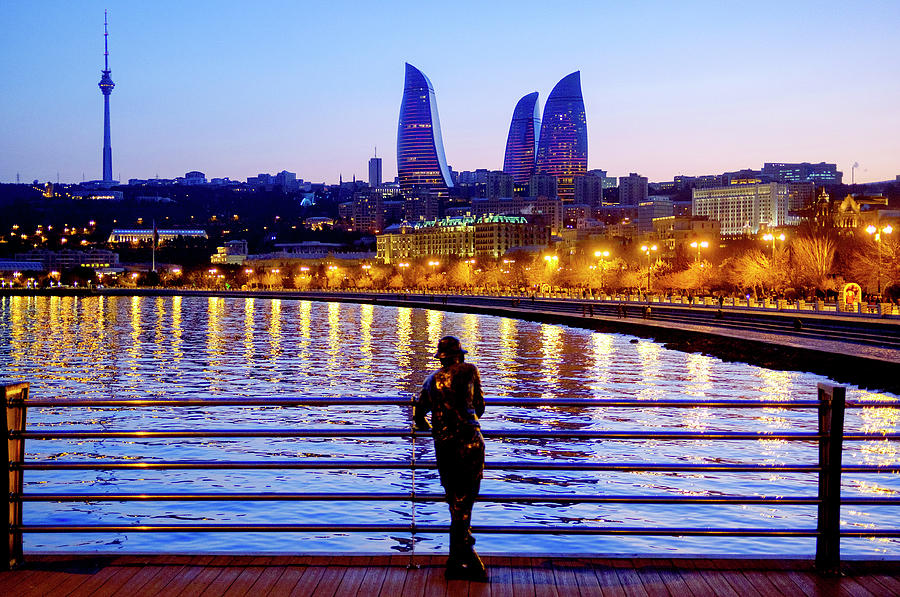 Baku Pier Photograph by Fabrizio Troiani