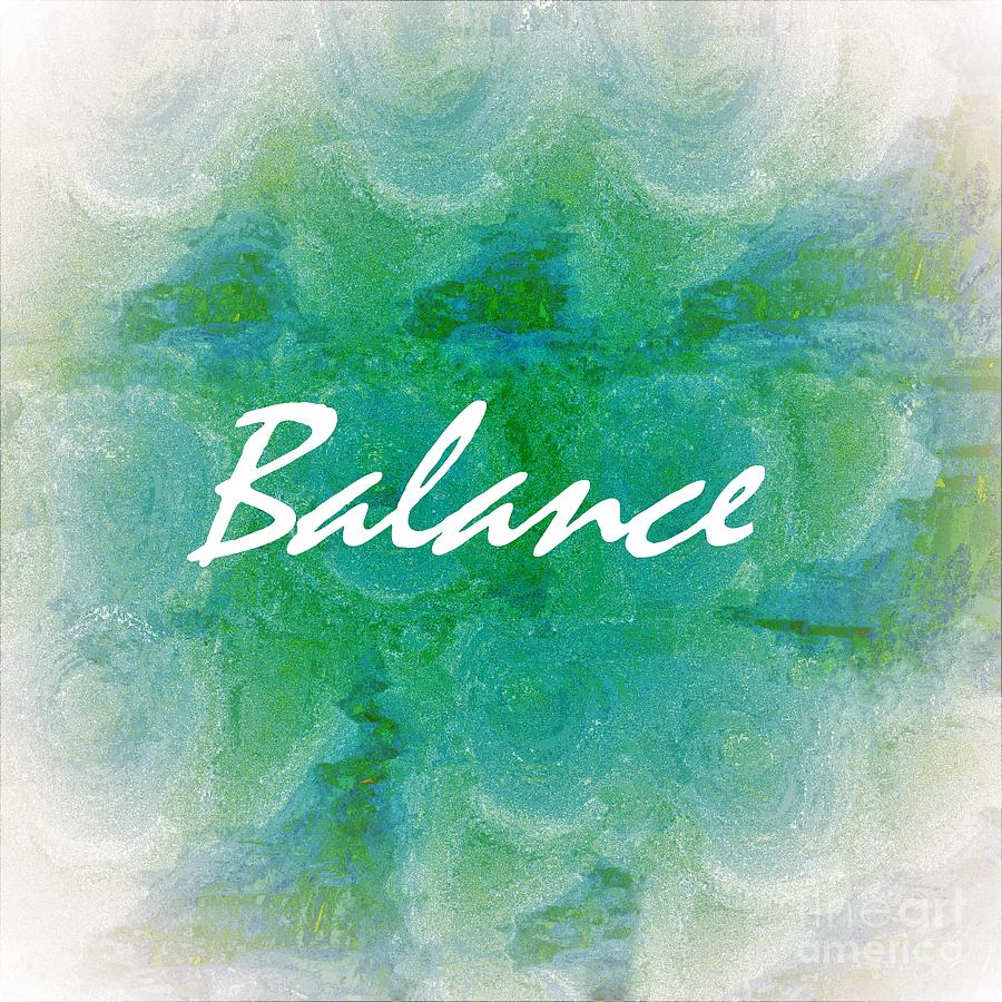 Balance Painting by Eloise Schneider Mote