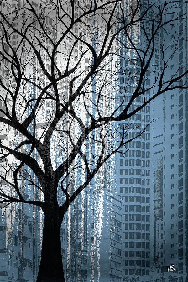 Tree Mixed Media - Balance by Melissa Smith Tree Mixed Media - Balance by Melissa Smith