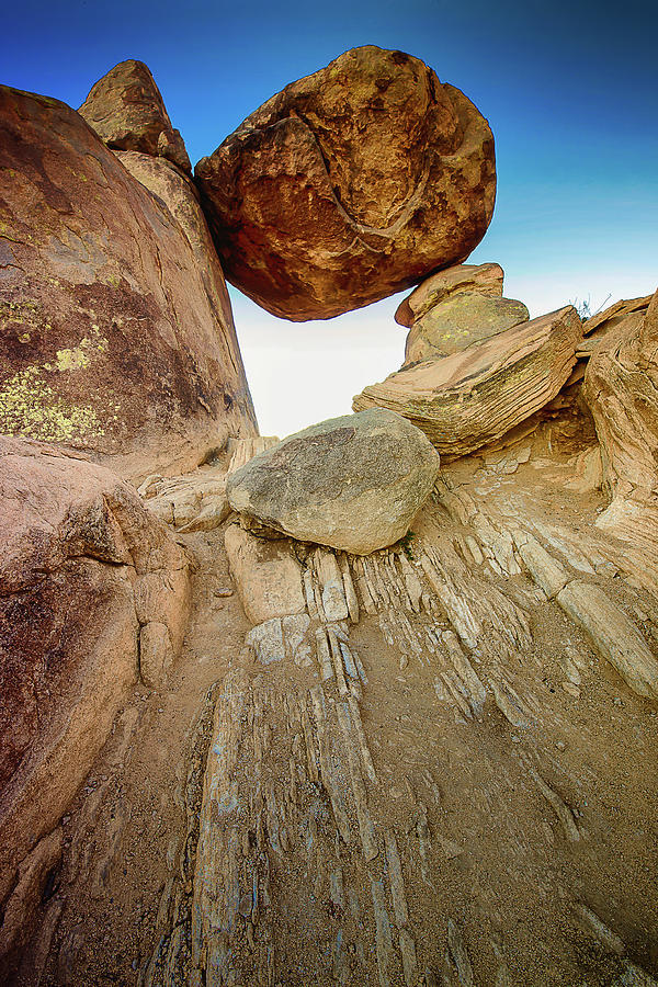 Bend Photograph - Balanced Rock by Allen Biedrzycki