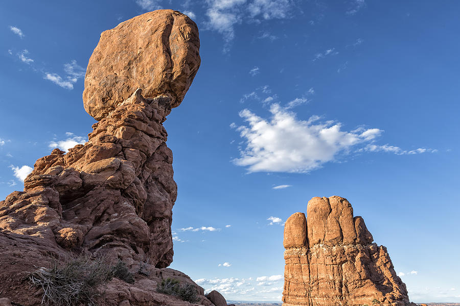 Balanced Rock - Arches National Park Photograph by Belinda Greb