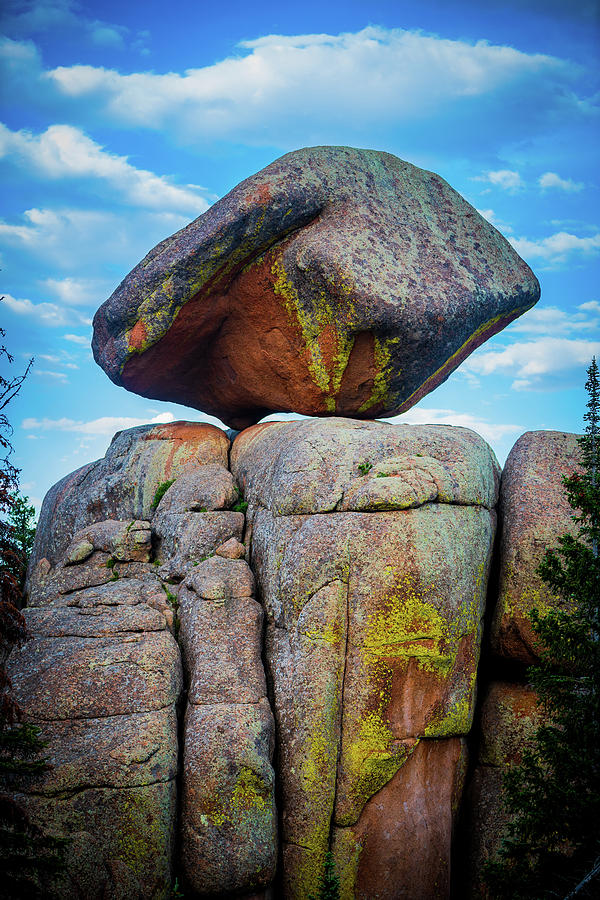 Balanced Rock at Vedauwoo Photograph by Aaron Hill - Fine Art America