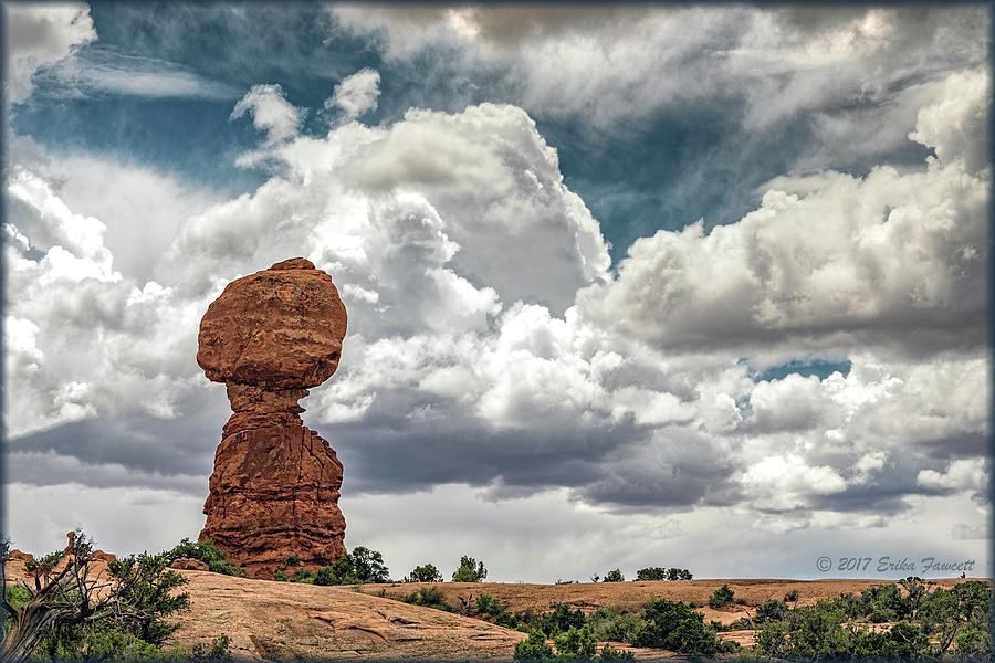 Balanced Rock Photograph by Erika Fawcett