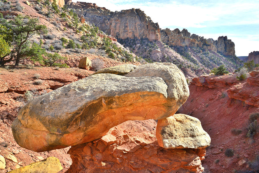 Balanced Rock II Photograph by Ray Mathis