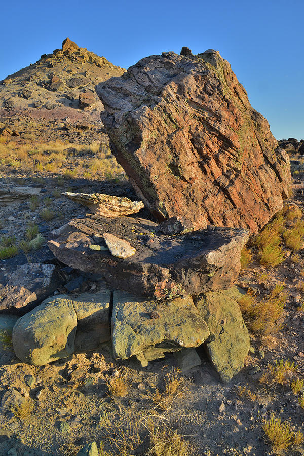 Balanced Rock on Bentonite Hills Photograph by Ray Mathis