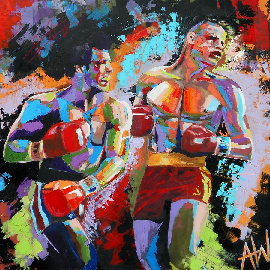 Sports Painting - Balboa by Angie Wright