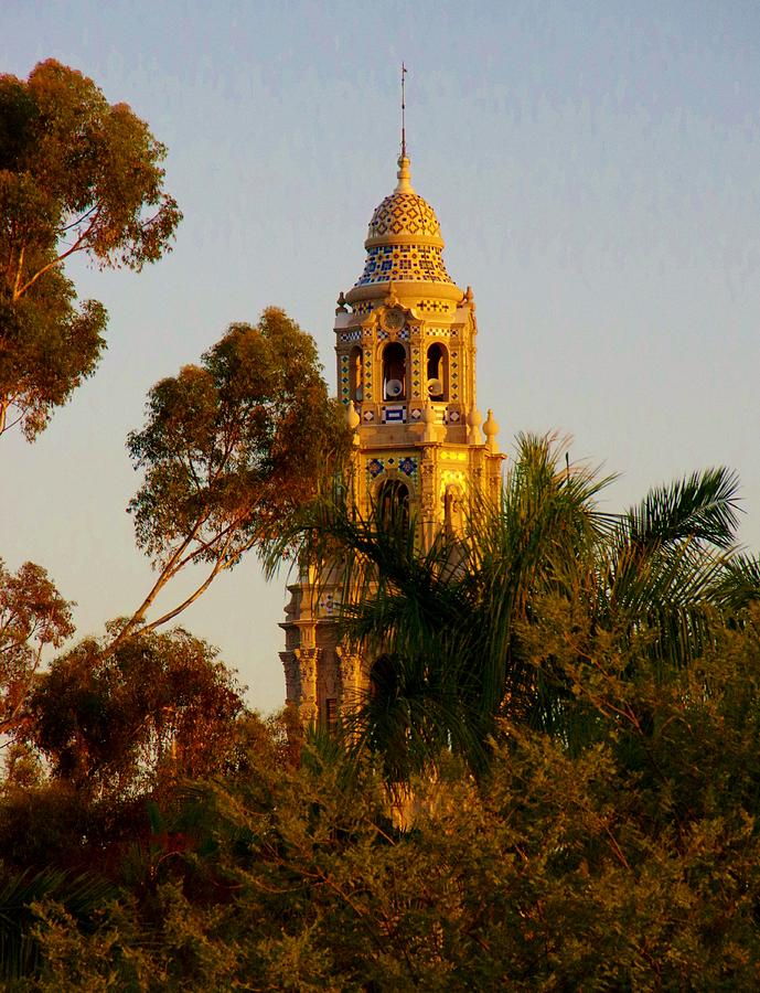 Balboa Park Bell Tower Orig. Photograph by Phyllis Spoor