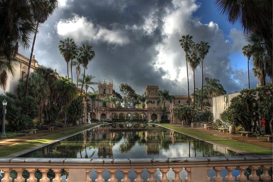 Balboa Park Fountain Photograph by Jane Linders