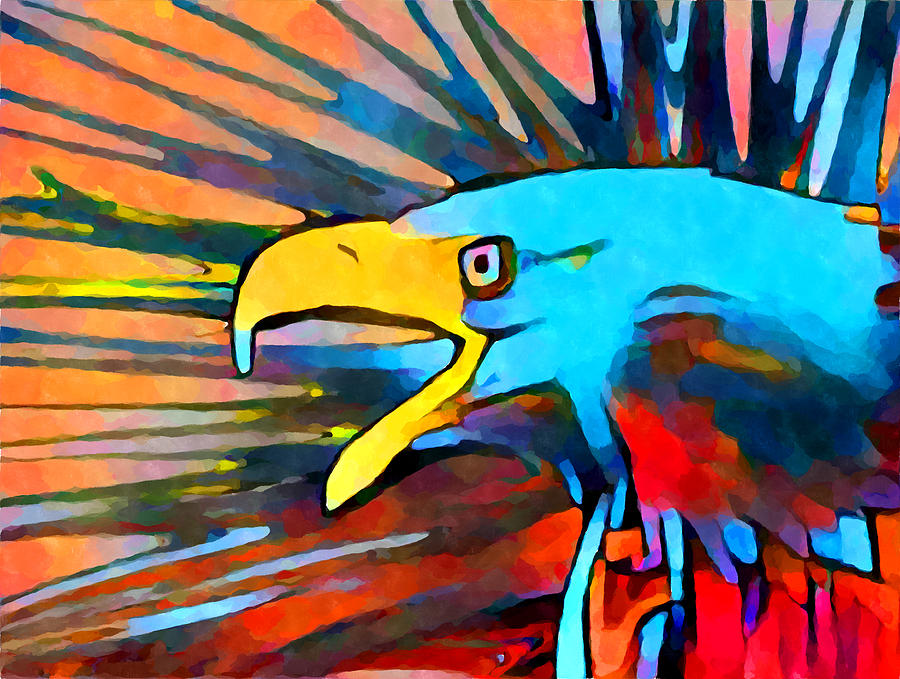 Bald Eagle 3 Painting by Chris Butler