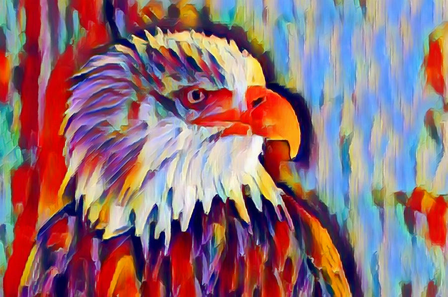 Bald Eagle Painting by Chris Butler