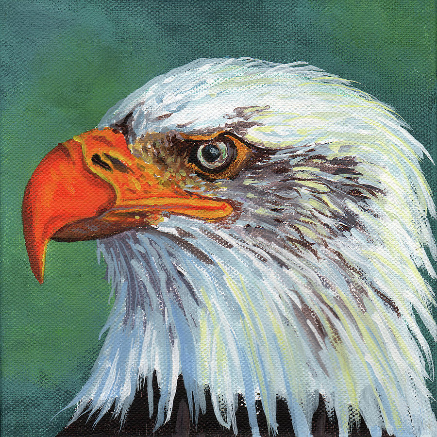 Bald Eagle Painting by Timithy L Gordon