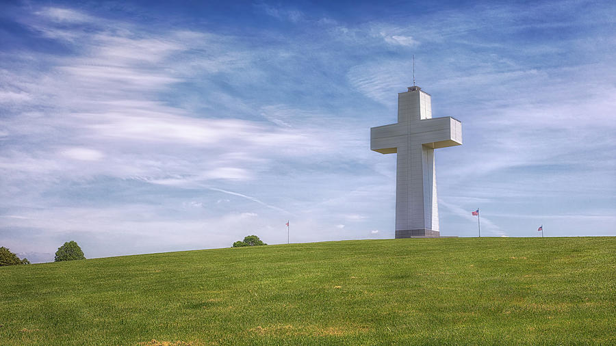 Bald Knob Cross of Peace Photograph by Susan Rissi Tregoning