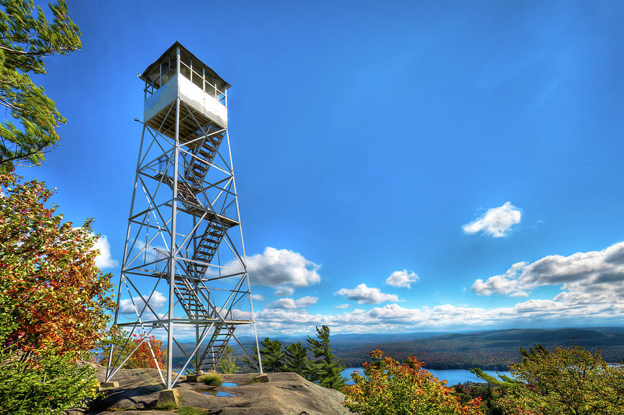 Bald Mountain Fire Tower Photograph by David Patterson