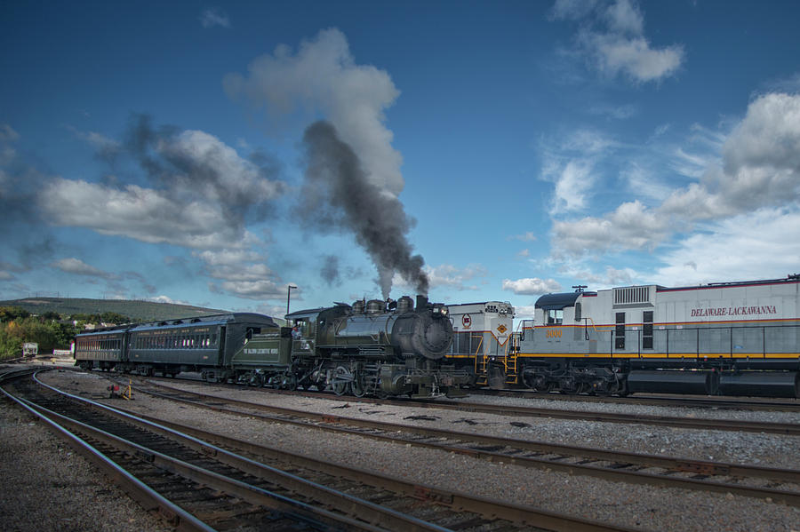 Baldwin Locomotive Works 26 at Steamtown PA 1 Photograph by Jim Pearson