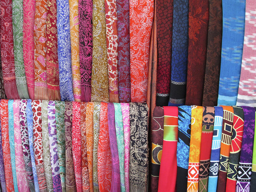  Bali Batik  Colors I Photograph by Weston Images