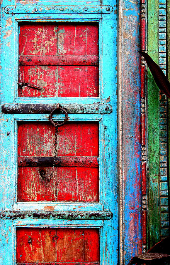 Bali Blue Door Photograph by Bill Keiran - Fine Art America
