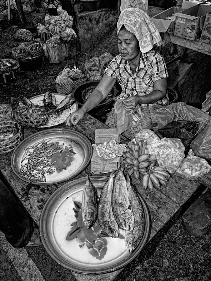 Bali Fish Market Photograph by Henry Jager