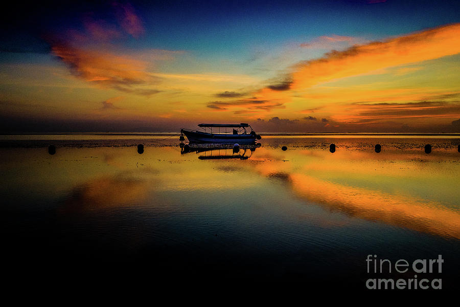Magical Bali Sunrise Photograph by M G Whittingham