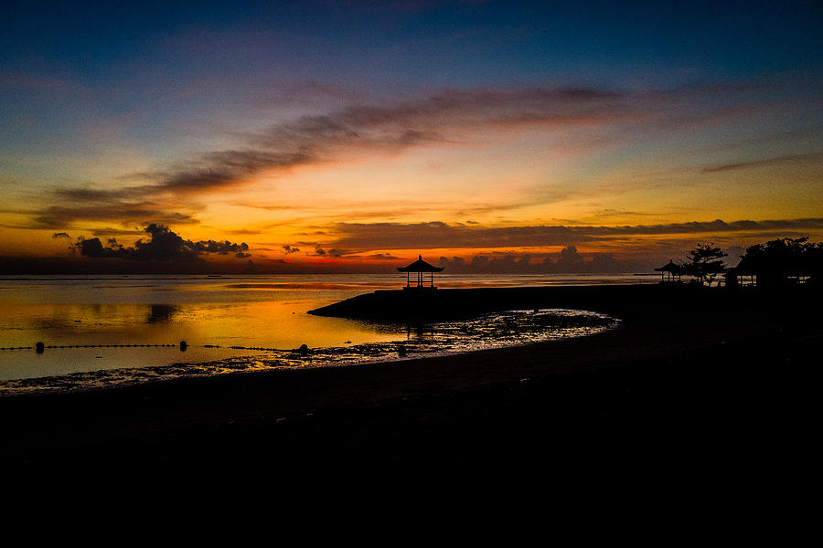 Bali Beach Sunrise Photograph by M G Whittingham