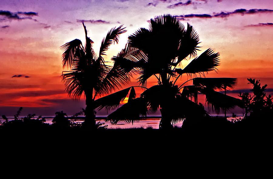 Bali Sunset Photograph by Steve Harrington