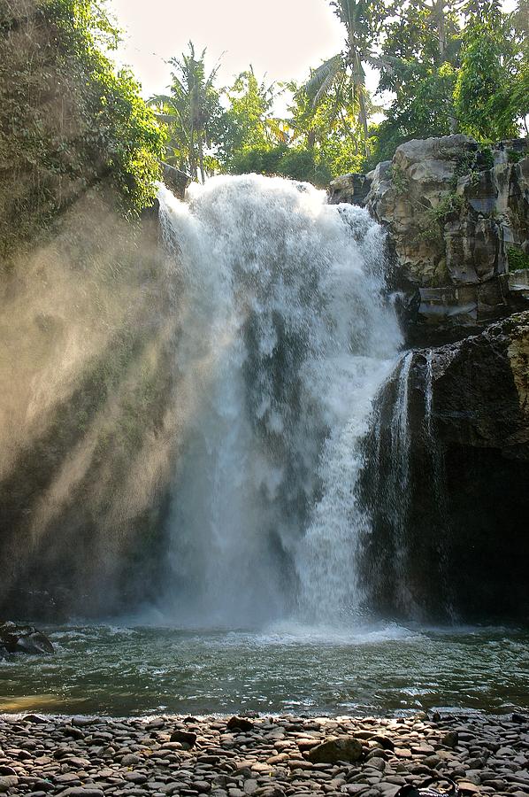 Waterfall Photograph - Bali Waterfalls Too by Joe Wyman