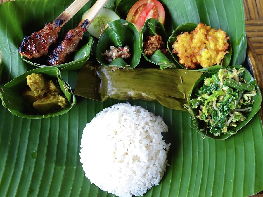 Balinese traditional lunch Photograph by Exploramum Exploramum - Pixels