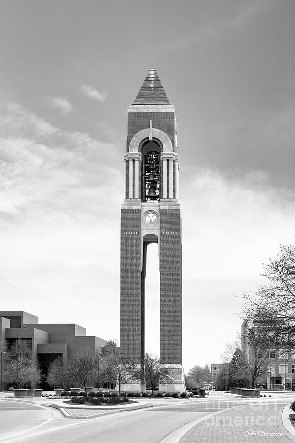 Ball State University Shafer Tower Photograph by University Icons