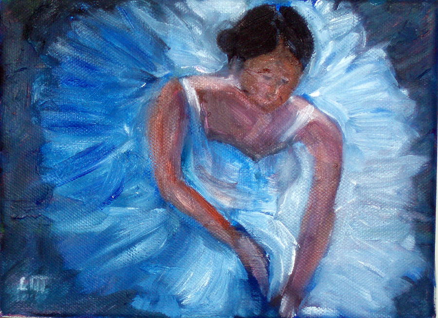 Ballerina 1 Painting by Lia Marsman - Fine Art America