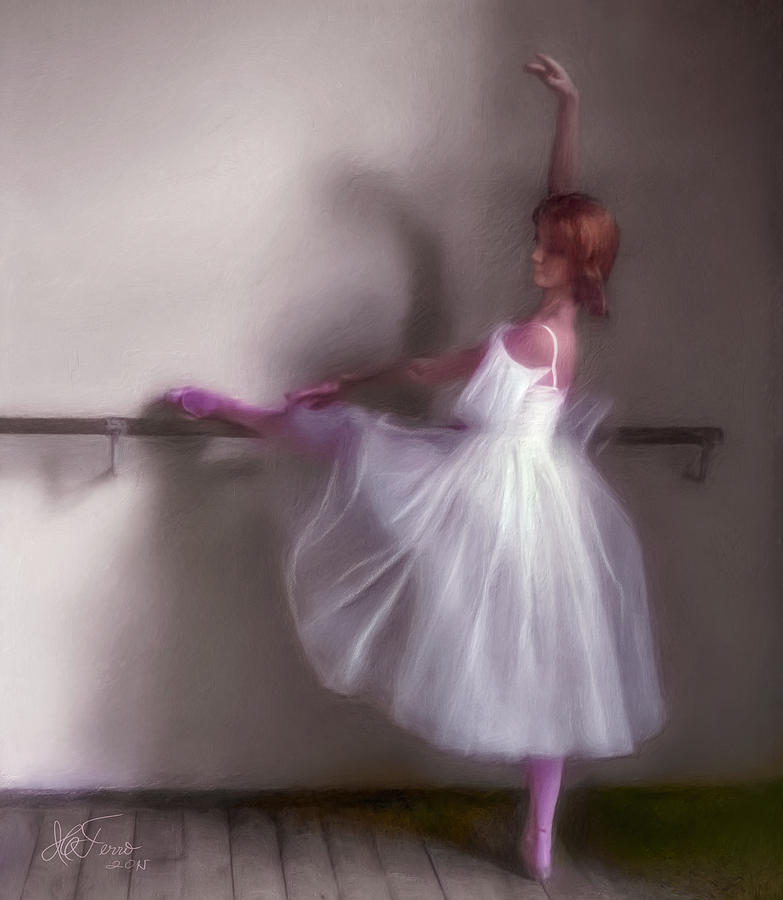 Ballerina-2 Photograph by Juan Carlos Ferro Duque