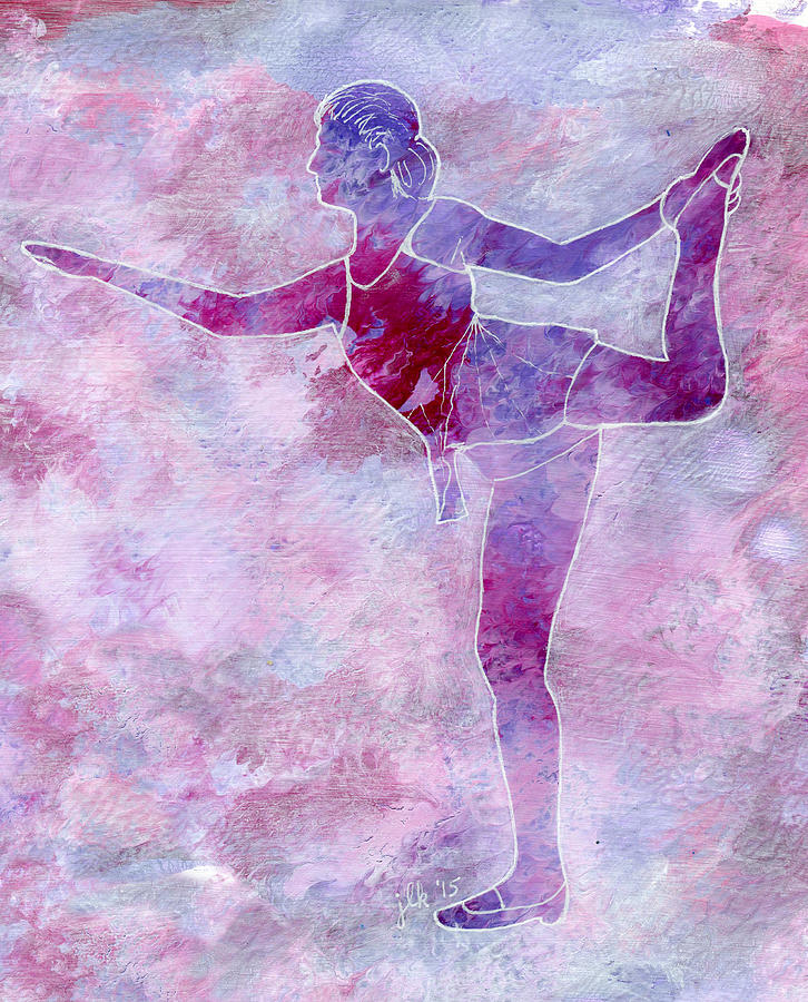 Ballerina - Adult 1 Painting by Lori Kingston