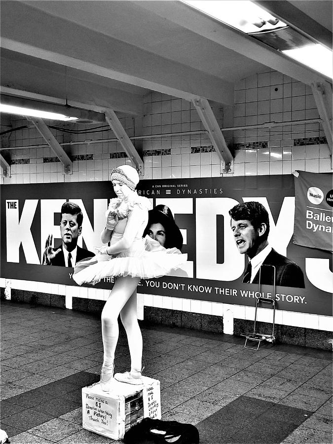 Ballerina And The Kennedys Photograph by Rob Hans