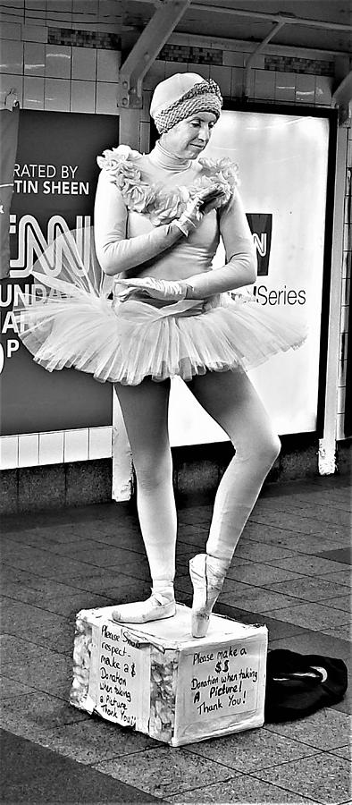Ballerina B W Photograph by Rob Hans