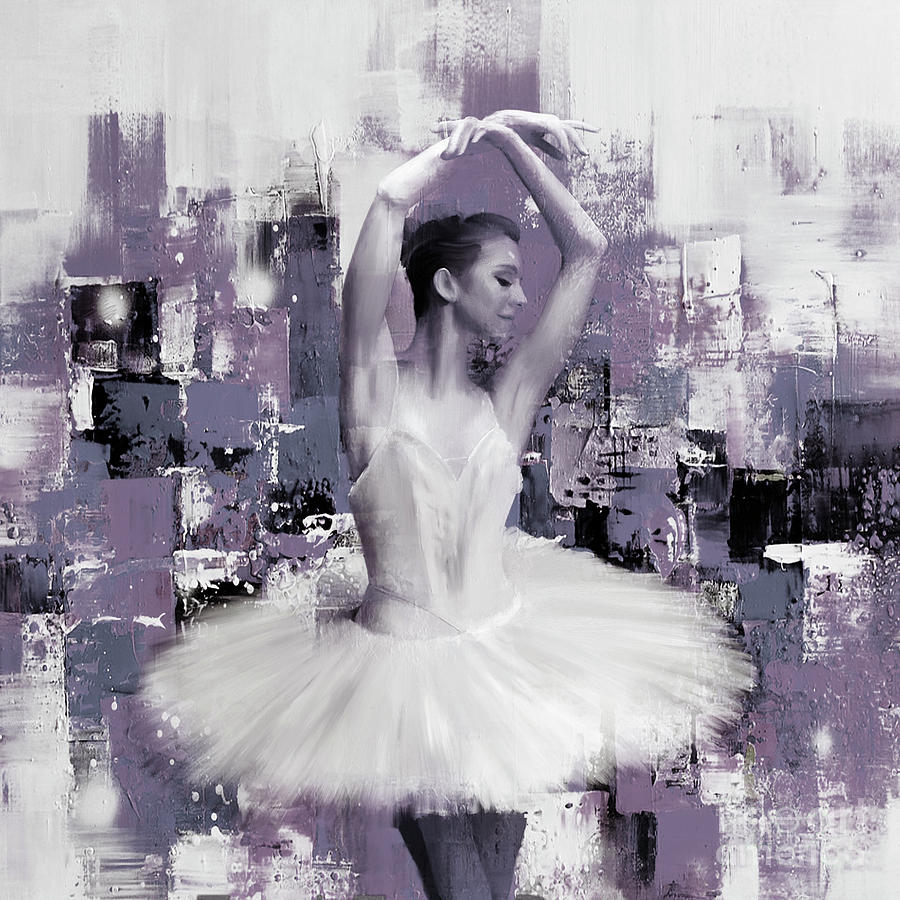 Ballerina BNJ45 Painting by Gull G
