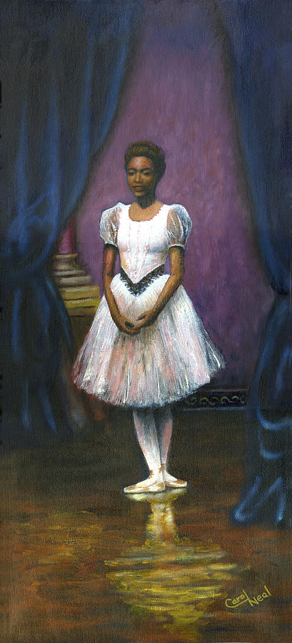 The Ballerina Painting by Carol Neal-Chicago