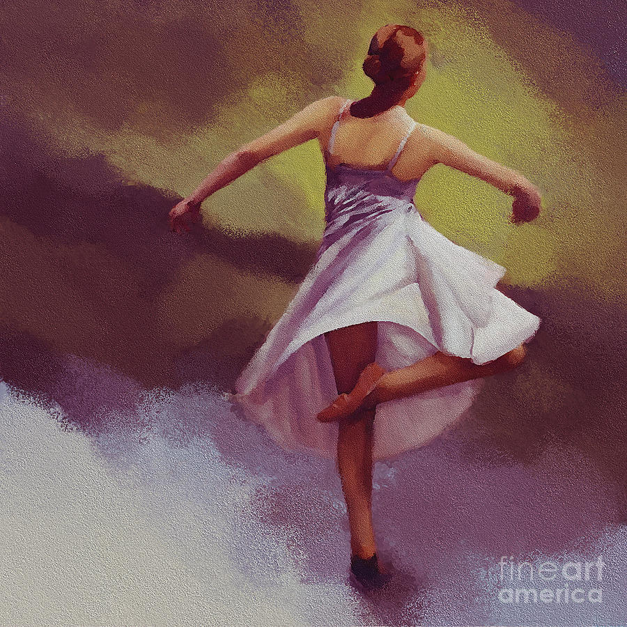 Ballerina Dance 0391 Painting by Gull G