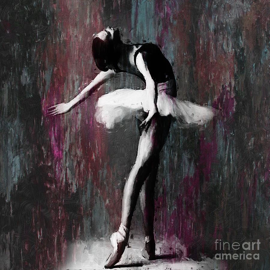 Ballerina Dance DNGx5 Painting by Gull G