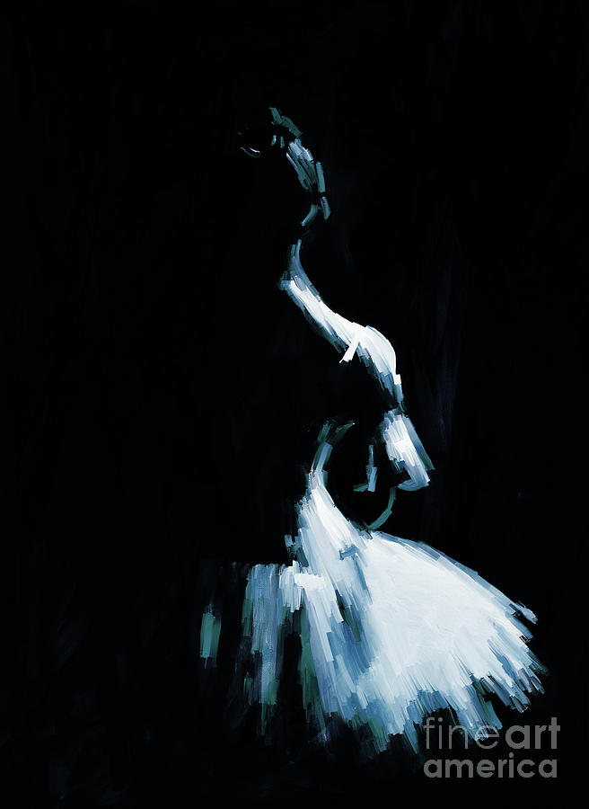 Ballerina Dance JK87 Painting by Gull G