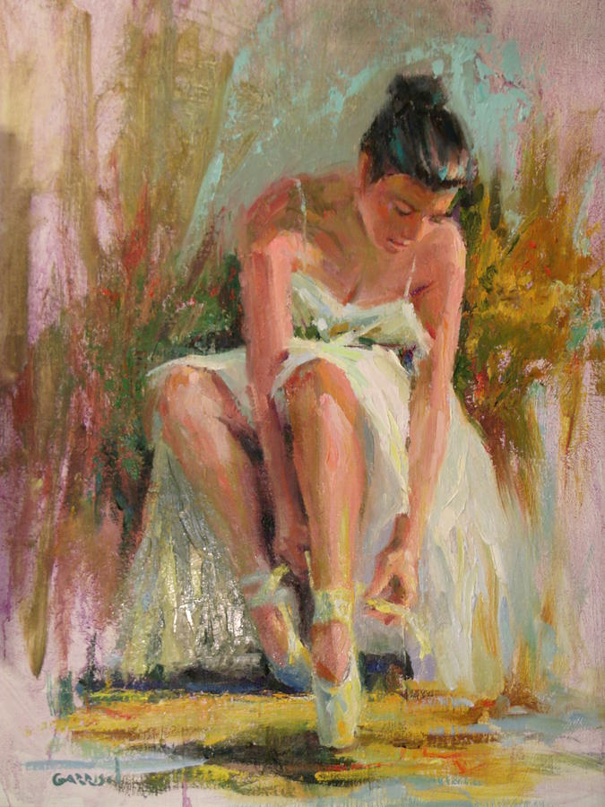 Ballerina Painting - Ballerina by David Garrison