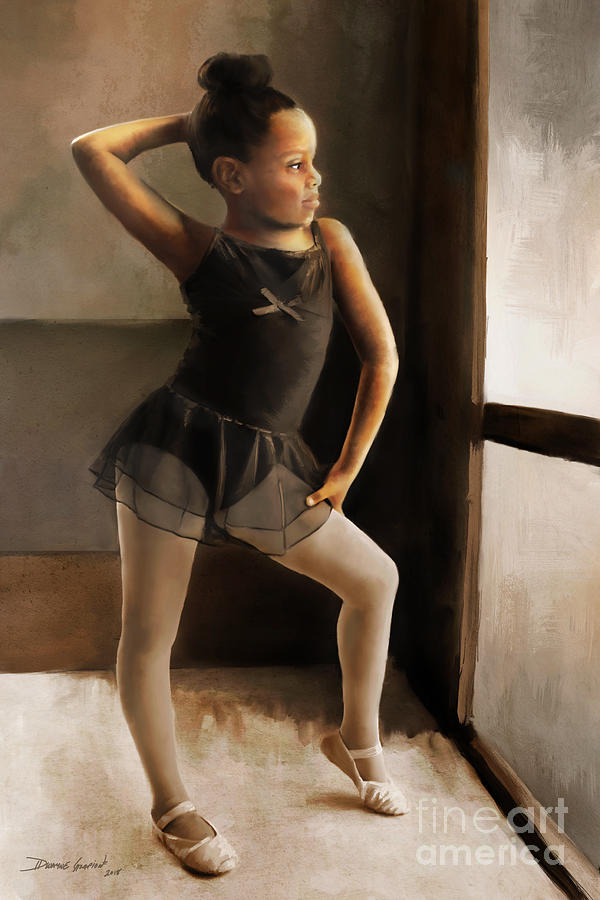 Ballerina Digital Art by Dwayne Glapion