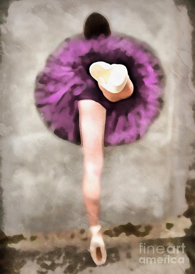 Ballerina Painting by Edward Fielding