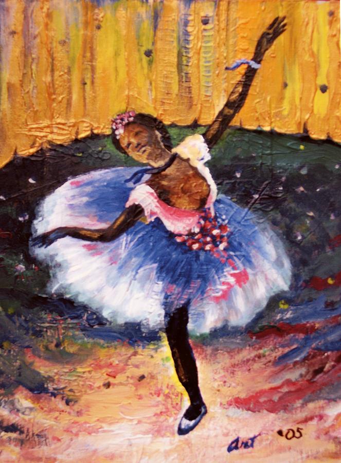 Ballerina Girl Painting by Arthur Covington