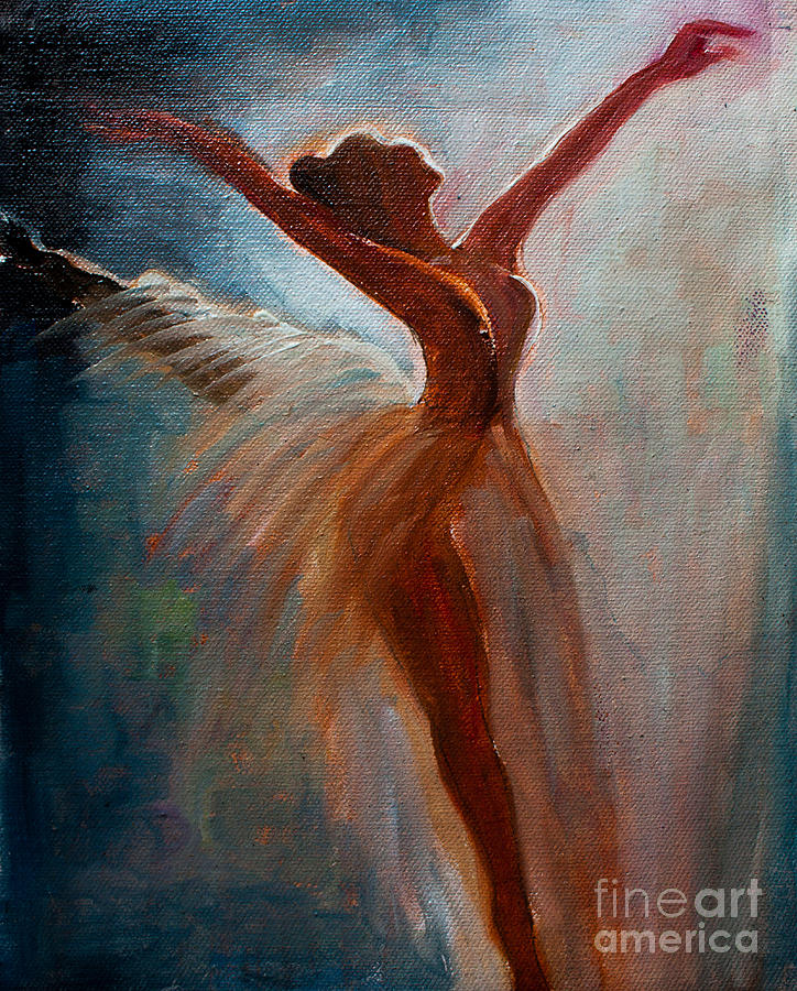 Ballerina Painting by Kaashi Art - Fine Art America