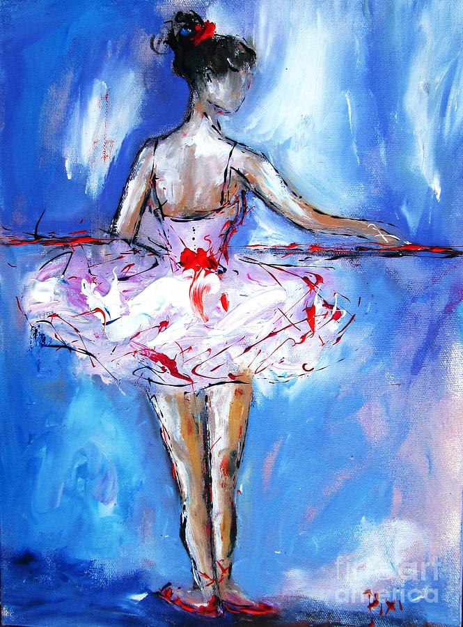 Art Prints Of Ballerina Dance So Well  They Cant Ignore  Painting by Mary Cahalan Lee - aka PIXI