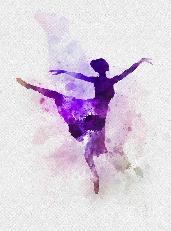 Ballerina Mixed Media by My Inspiration - Fine Art America