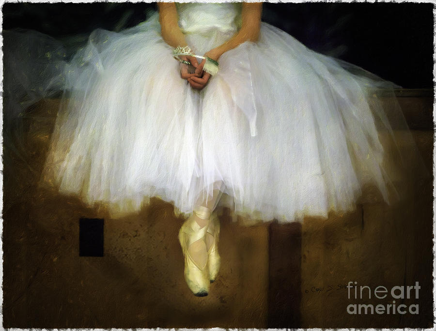 Ballerina Repose Photograph by Craig J Satterlee