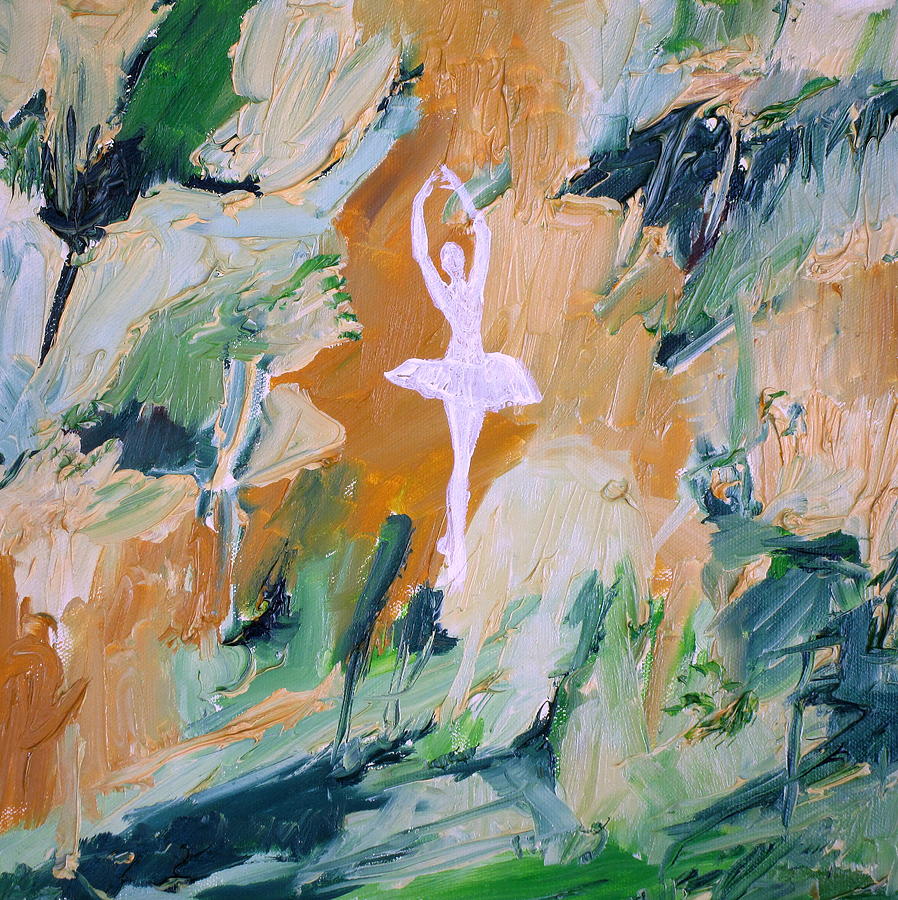 Ballerina - September 2,2012 Painting by Fabrizio Cassetta