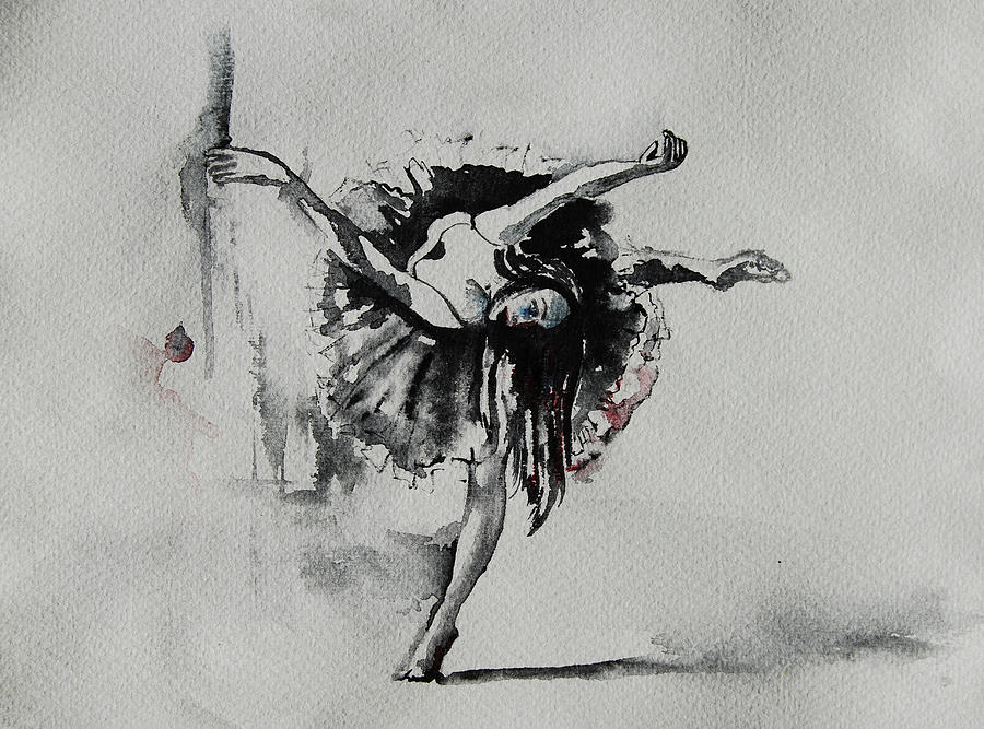 Ballerina Painting by Tatiana Ilieva - Fine Art America