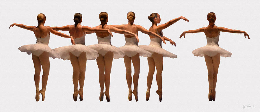 Ballerinas Photograph by Joe Bonita