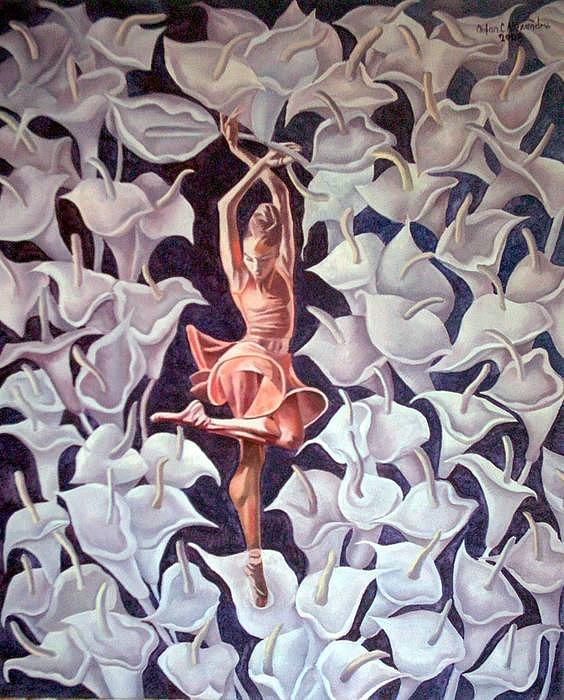 Ballet Painting by Chifan Catalin Alexandru Ballet Painting by Chifan Catalin Alexandru