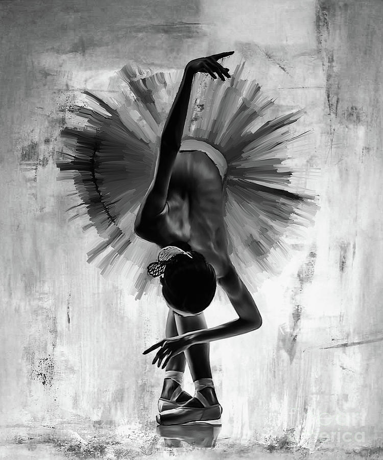 Ballet Dacner YE4 Painting by Gull G